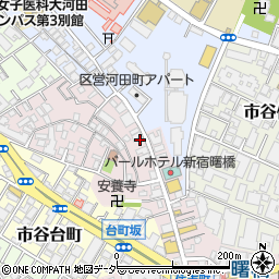 有限会社市ヶ谷ファマシー　あけぼの橋通り店周辺の地図