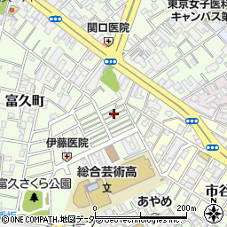 東京都新宿区富久町24周辺の地図