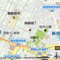 新宿麻辣湯周辺の地図