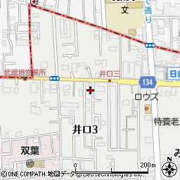 株式会社イシカワ三鷹営業所周辺の地図