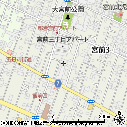コーポ三田周辺の地図