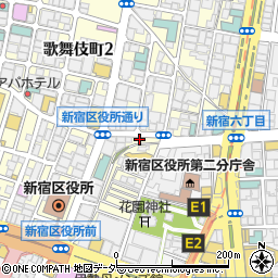 水道レスキュー歌舞伎町周辺の地図