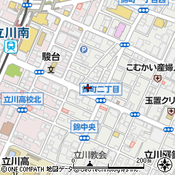 や台ずし 立川 錦町周辺の地図