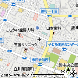 田村知央税理士事務所周辺の地図