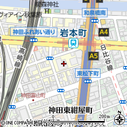 東京都千代田区神田東松下町22周辺の地図