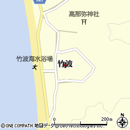 福井県三方郡美浜町竹波周辺の地図