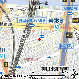 スリーエイト神田東店周辺の地図