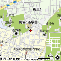 ピュア新高円寺周辺の地図