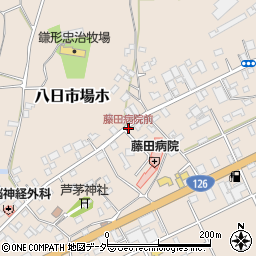 藤田病院前周辺の地図