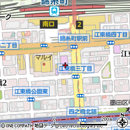 ウインズ錦糸町周辺の地図