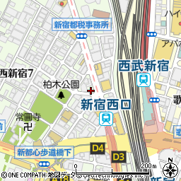 福しん 新宿小滝橋店周辺の地図