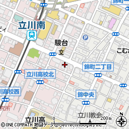 トーアエイヨー株式会社　立川営業所周辺の地図
