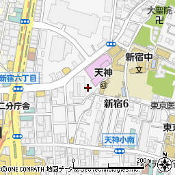 東大久保公園周辺の地図