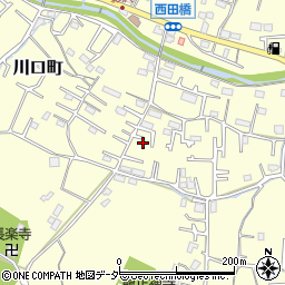 東京都八王子市川口町518周辺の地図