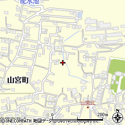 山梨県甲府市山宮町3225-1周辺の地図