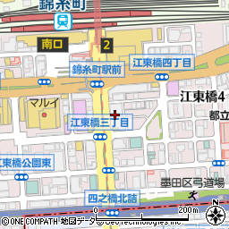 株式会社三井住友銀行　錦糸町法人営業部周辺の地図