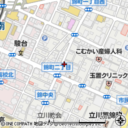 小野時計店周辺の地図