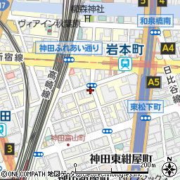 東京都千代田区神田東松下町25周辺の地図