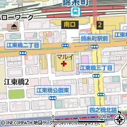 セリア錦糸町マルイ店周辺の地図