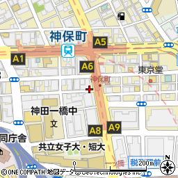 神田神保町２丁目パーキングメーター７周辺の地図
