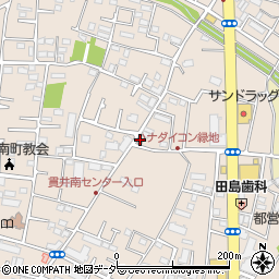 貫井南町交番周辺の地図