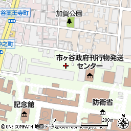 東京都新宿区市谷本村町8周辺の地図