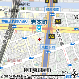 東京都千代田区神田東松下町22-1周辺の地図