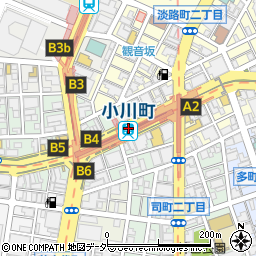 小川町駅周辺の地図