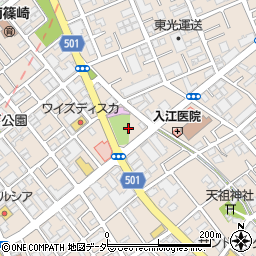 東京都江戸川区南篠崎町3丁目26周辺の地図
