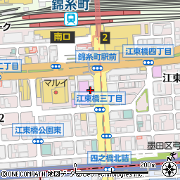 野郎ラーメン 錦糸町店周辺の地図