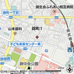 Ｔ・Ｋハイム錦町周辺の地図