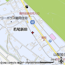 信陽機材リース販売株式会社　韮崎営業所周辺の地図