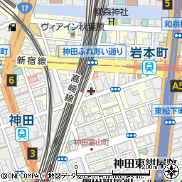 ダッチウエストジャパン株式会社　東京事業所周辺の地図