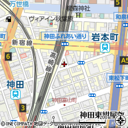 ダッチウエストジャパン株式会社　東京事業所周辺の地図