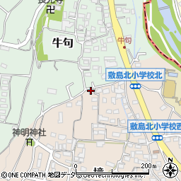 山梨県甲斐市境1009周辺の地図