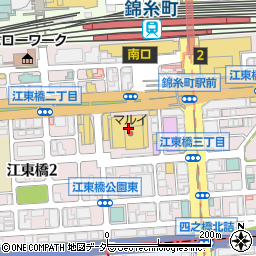 たんぽぽ薬局　錦糸町店周辺の地図
