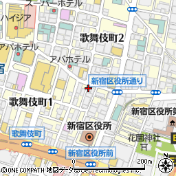 麺匠 竹虎 新宿店周辺の地図