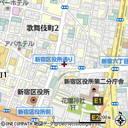 公共新宿パーキング【ご利用時間：8:00~20:00】周辺の地図