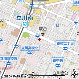 東日本銀行ＨＮＢミニプラザ立川 ＡＴＭ周辺の地図