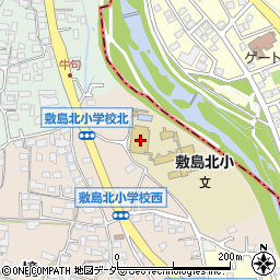 山梨県甲斐市境38周辺の地図