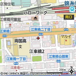千葉銀行錦糸町支店周辺の地図