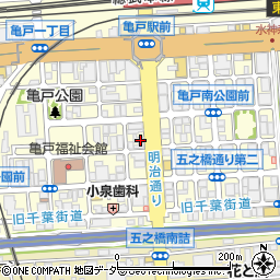 株式会社互助センター友の会　亀戸代理店周辺の地図