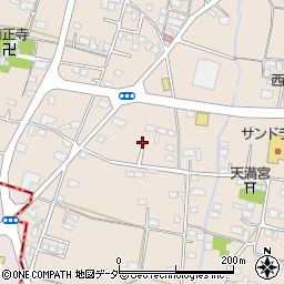 山梨県甲州市塩山下塩後534周辺の地図