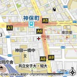 株式会社有斐閣　書籍編集第２部周辺の地図