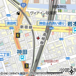 東京都千代田区神田須田町2丁目2周辺の地図