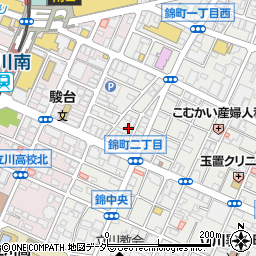 立川駅前教会周辺の地図