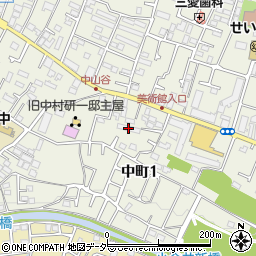 鍵屋の緊急隊　小金井店周辺の地図