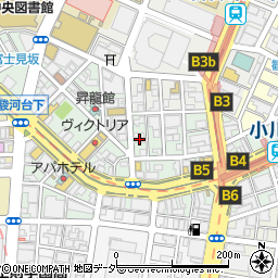 堀内カラー神田事業所周辺の地図