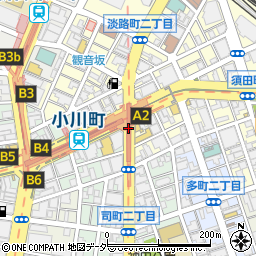 淡路町駅周辺の地図