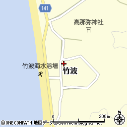 竹波公民館周辺の地図